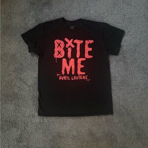 Avril Lavigne - Abbey Dawn - BITE ME Tshirt - Size M